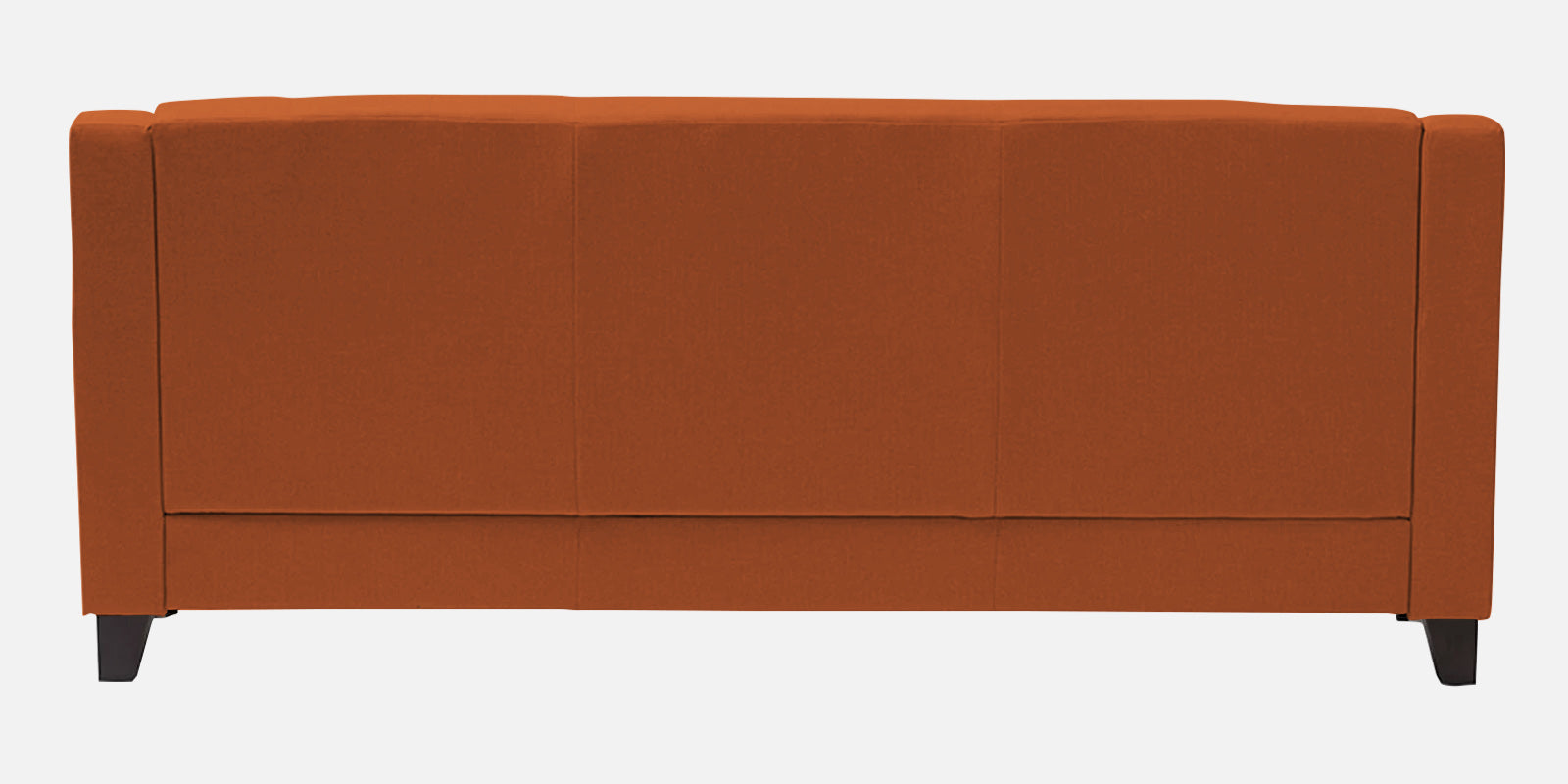 Baidy Fabric 3 Seater Sofa in Vivid Orange Colour