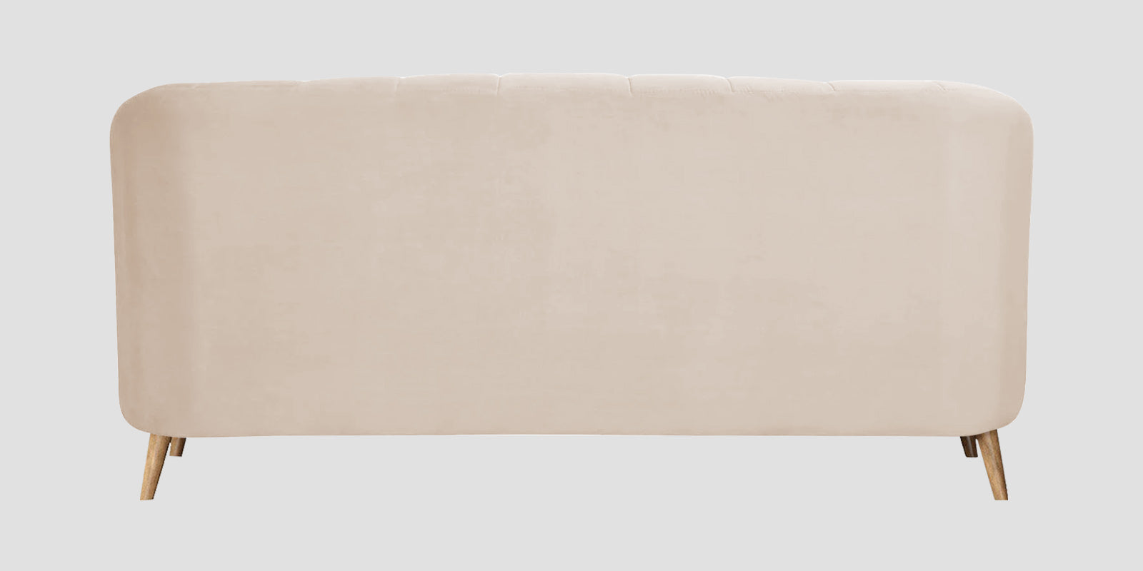 Kaylee Velvet 3 Seater Sofa In Camel Beige Colour - Febonic Living