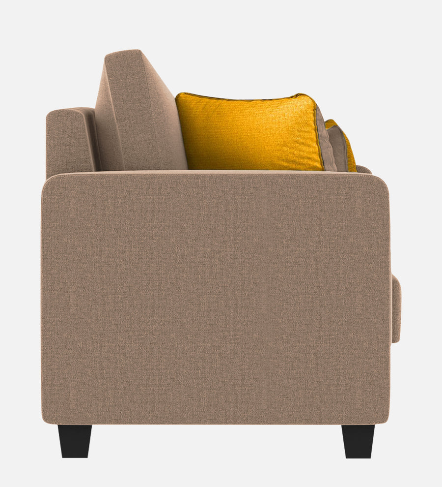 Nabi Fabric 1 Seater Sofa In Cookie Beige Colour - Febonic Living
