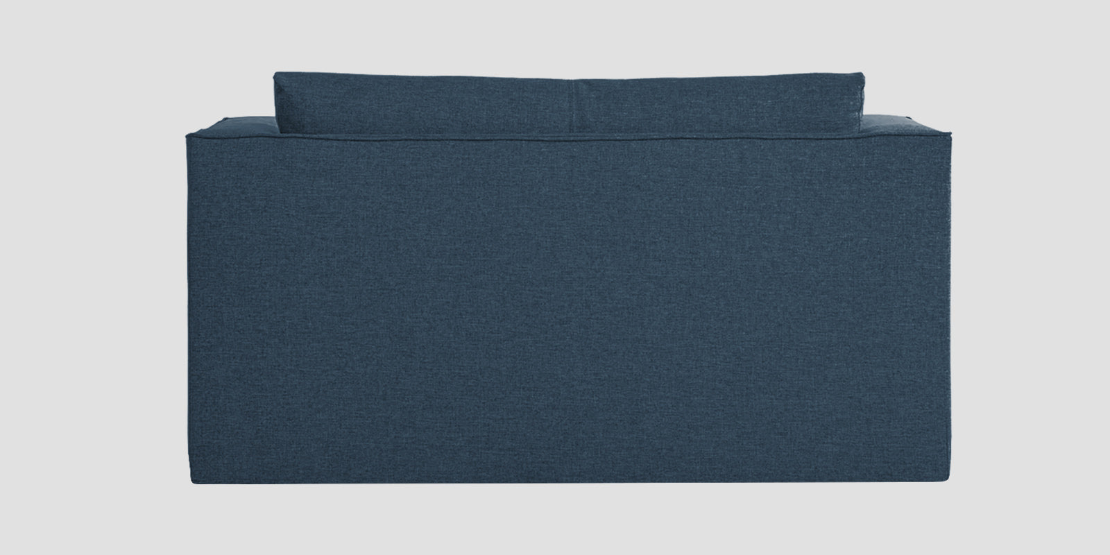 Kenia Fabric 2 Seater Foldable Sofa Cum Bed In Light Blue Colour - Febonic Living