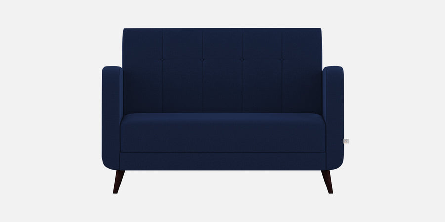 Wiki Velvet 2 Seater Sofa In Indigo Blue Colour - Febonic Living