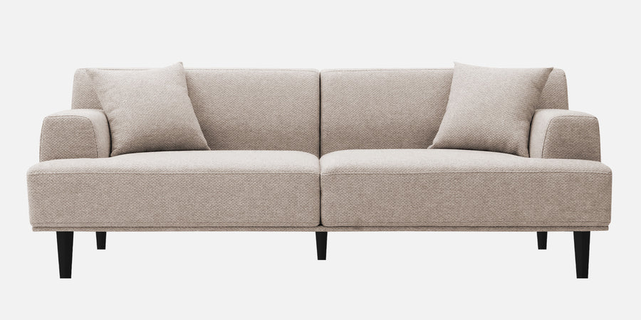 Cobby Fabric 3 Seater Sofa In Natural Beige Colour - Febonic Living