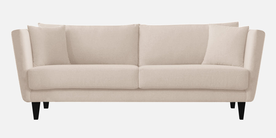 Norway Velvet 3 Seater Sofa In Camel Beige Colour - Febonic Living