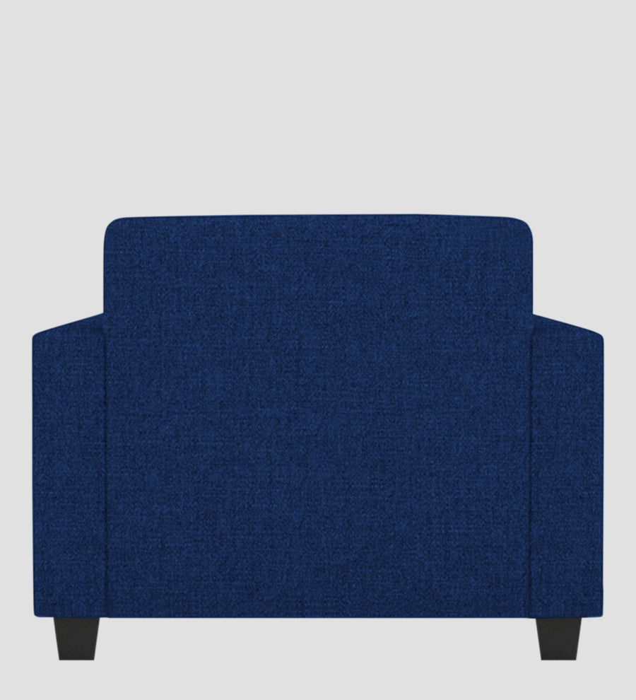 Nebula Fabric 1 Seater Sofa In Royal Blue Colour - Febonic Living