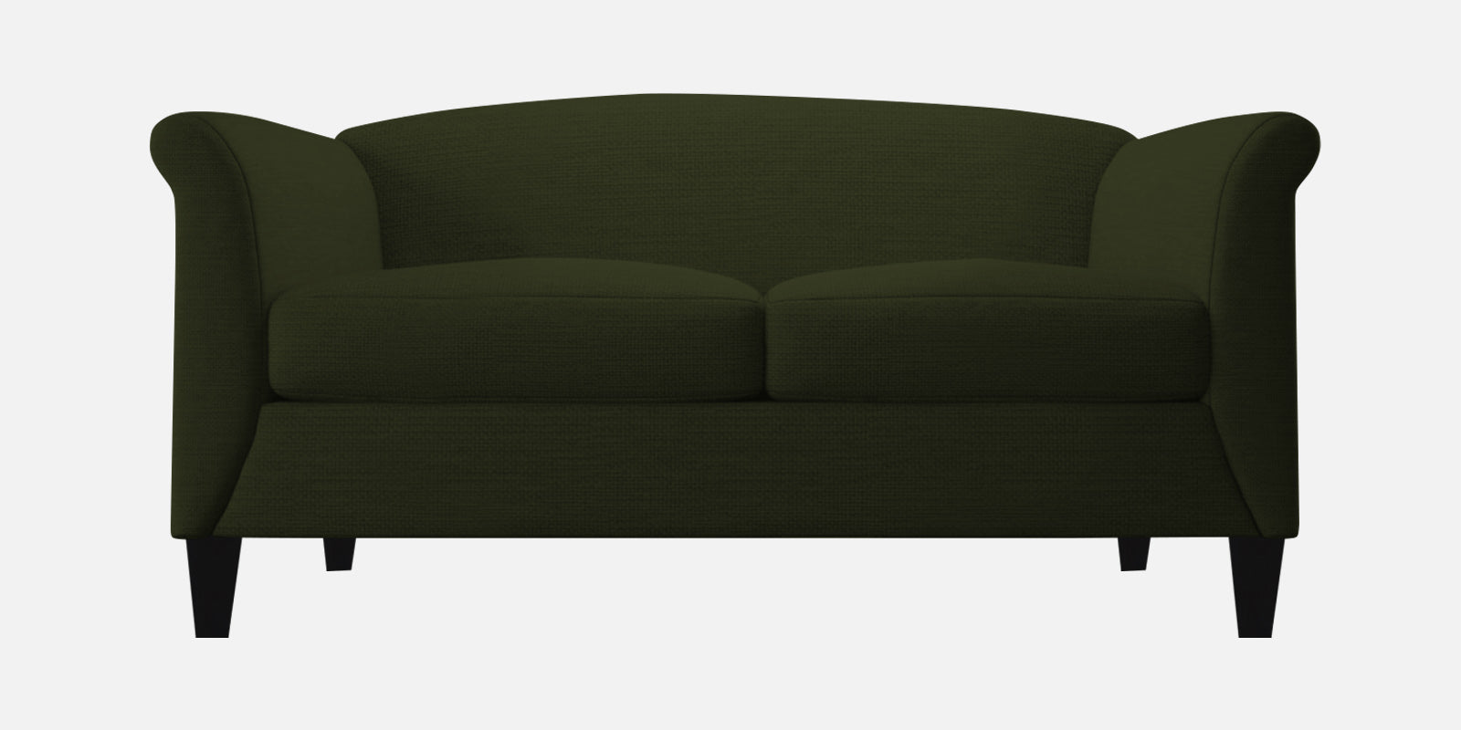 Kimber Fabric 2 Seater Sofa in Olive Green Colour