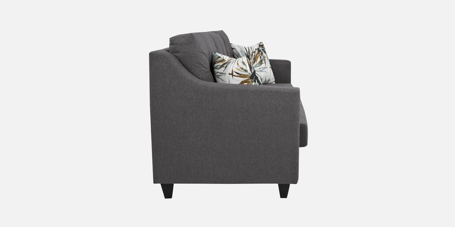 Welly Fabric 3 Seater Sofa In Sudo Grey Colour - Febonic Living