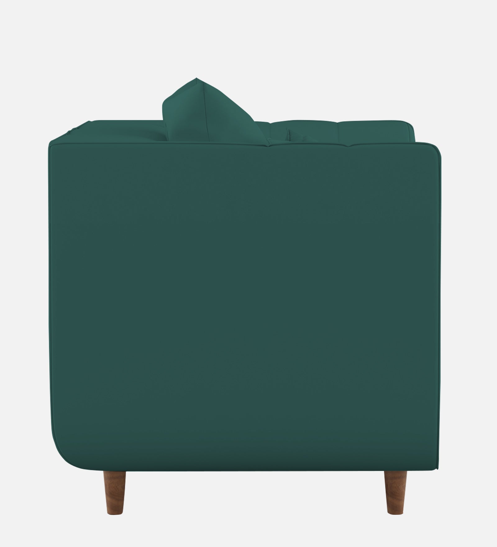 Sumo Velvet 1 Seater Sofa in Pine green Colour