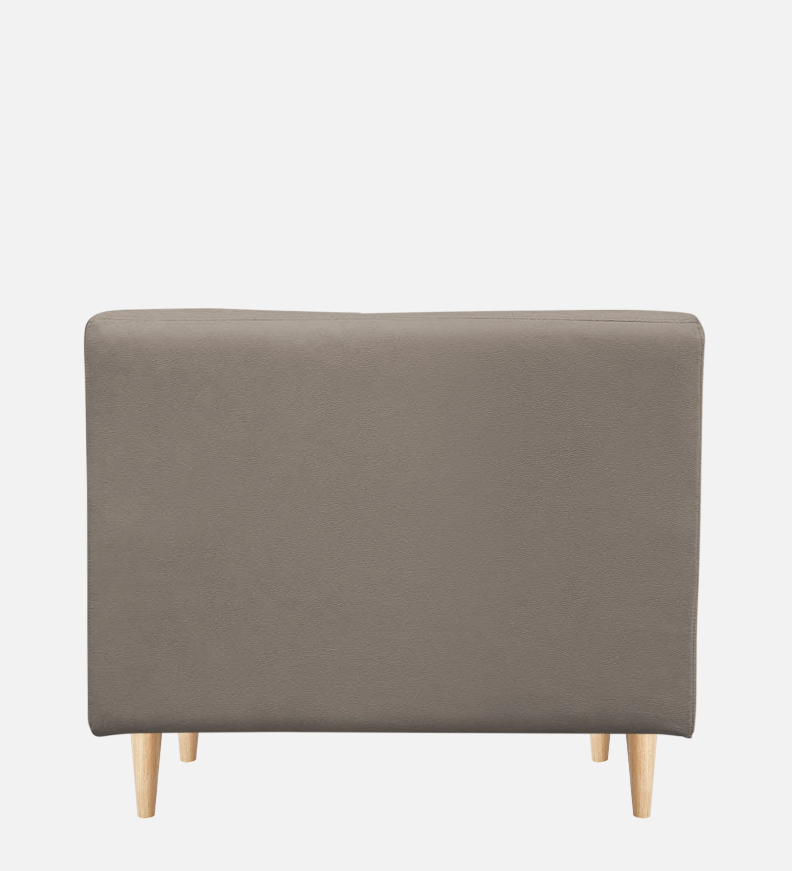 Woody Fabric 1 Seater Sofa in Oat Beige Colour