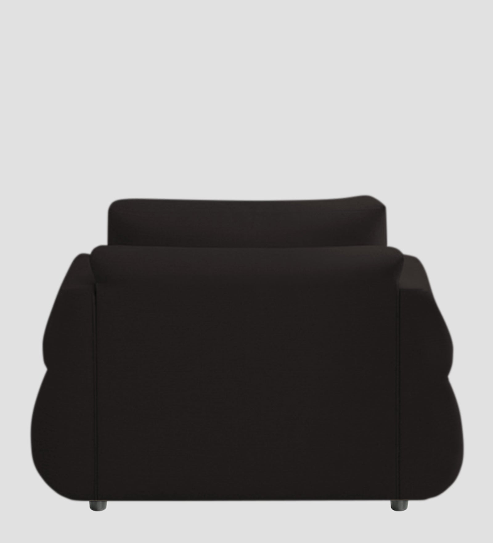 Jack Fabric 1 Seater Sofa In  Cara Brown Colour - Febonic Living