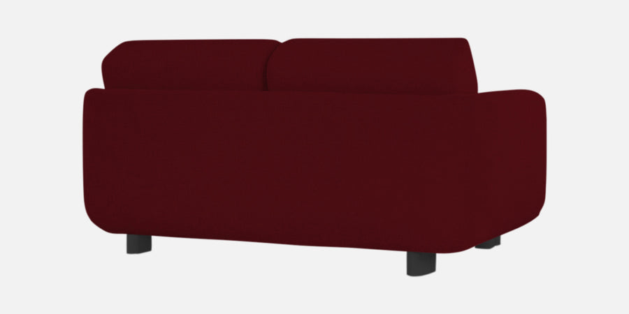 Varu Fabric 2 Seater Sofa In Ruby Red Colour - Febonic Living