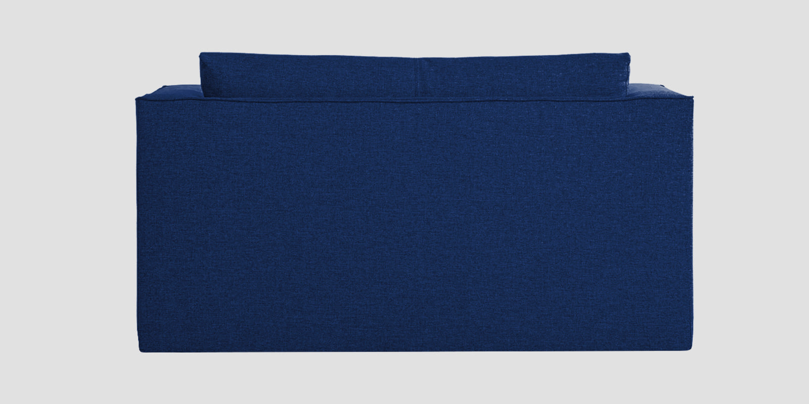 Kenia Fabric 2 Seater Foldable Sofa Cum Bed In Royal Blue Colour - Febonic Living