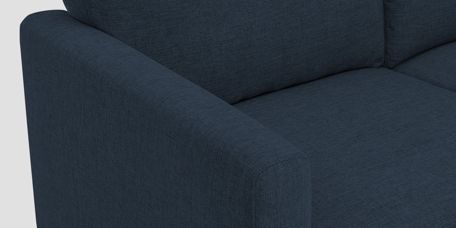 Romie Fabric Rhs Sectional Sofa 2 Lounger In Denim Blue Colour - Febonic Living