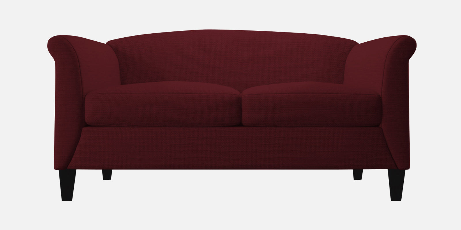 Kimber Fabric 2 Seater Sofa in Blood Maroon Colour