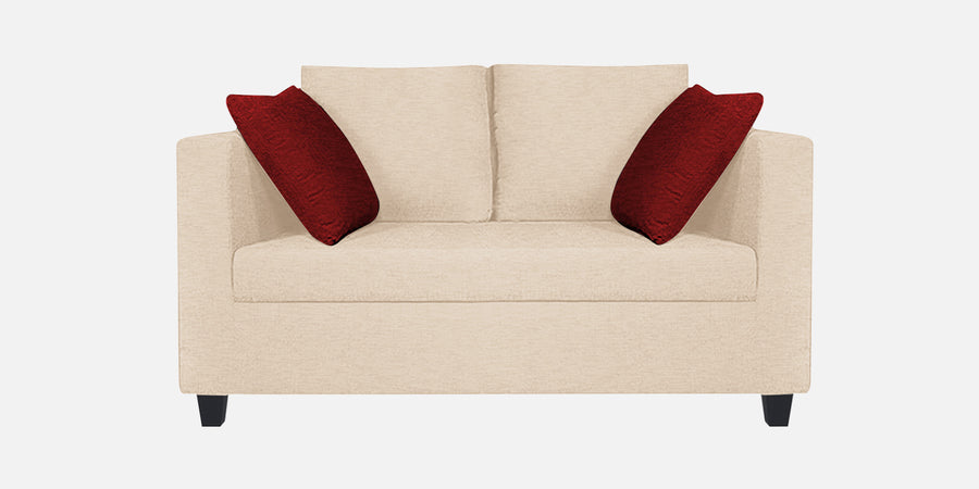 Nuska Fabric 2 Seater Sofa In Woom Beige Colour - Febonic Living