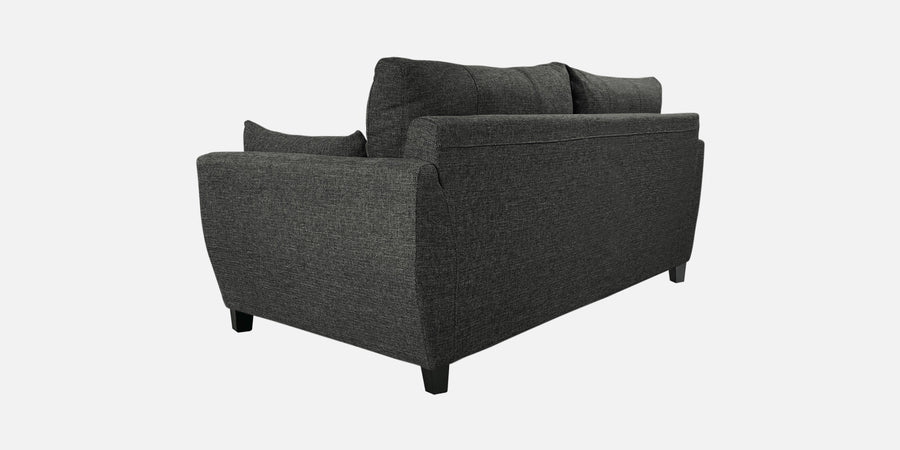 Mario Fabric 2 Seater Sofa In Charcoal Grey Colour - Febonic Living