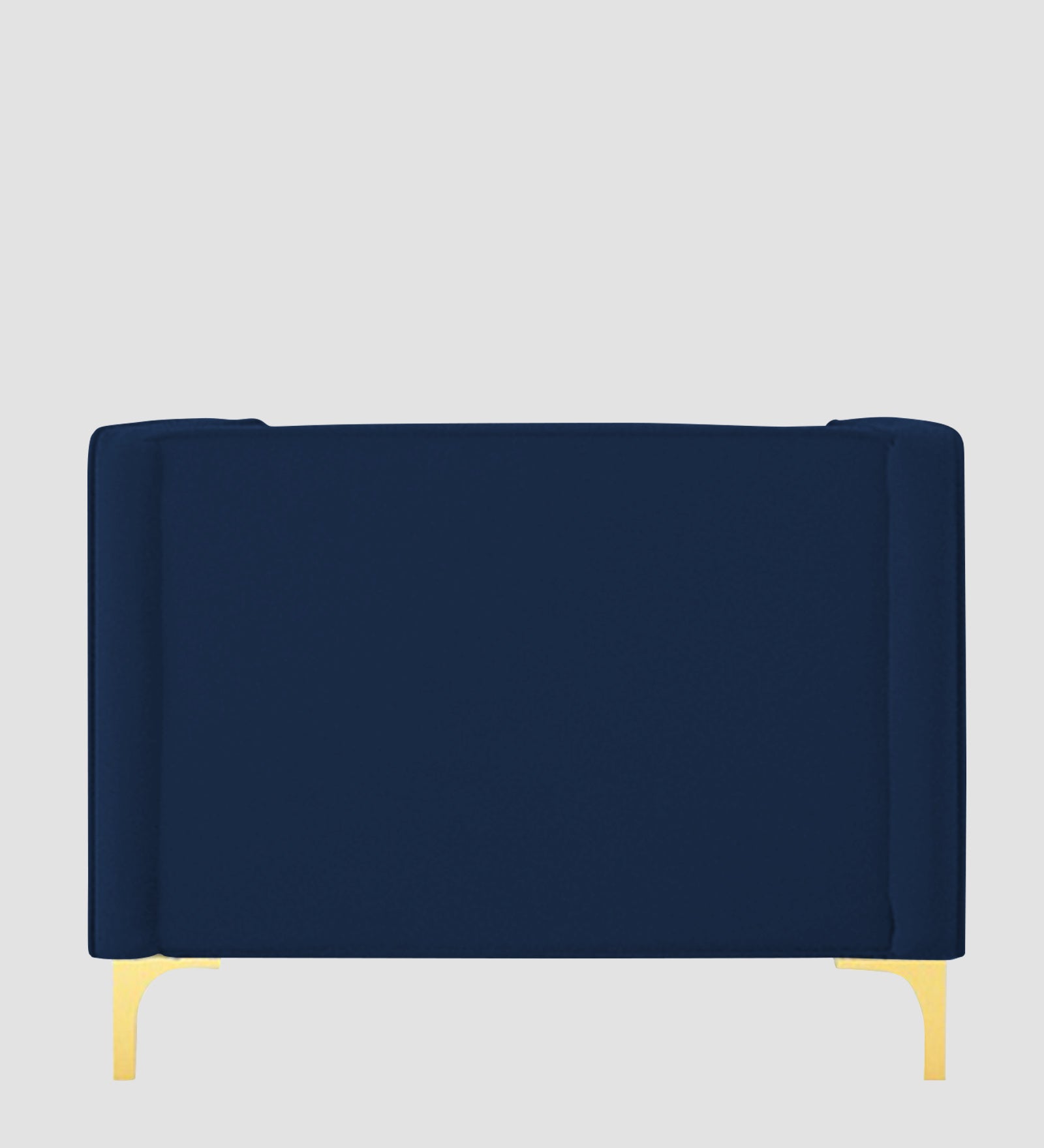 Saban Velvet 1 Seater Sofa in imperial blue Colour - Febonic Living