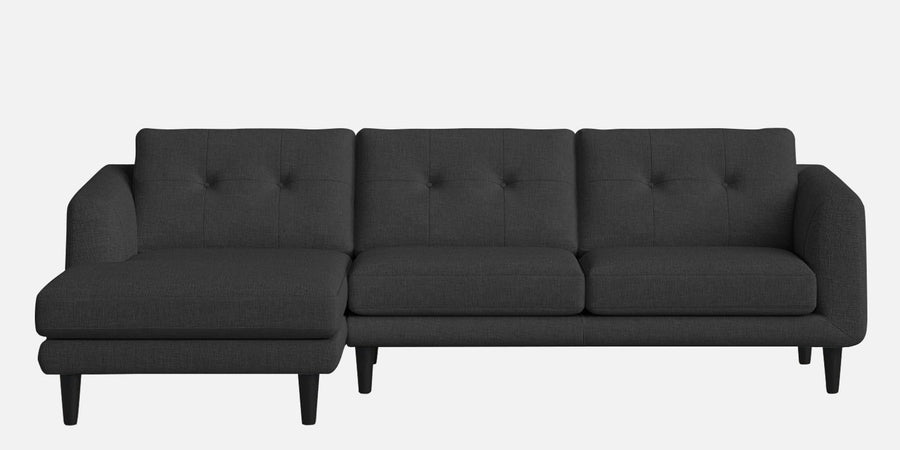 Natasha Velvet Rhs Sectional Sofa 3 Lounger In Hory Grey Colour - Febonic Living