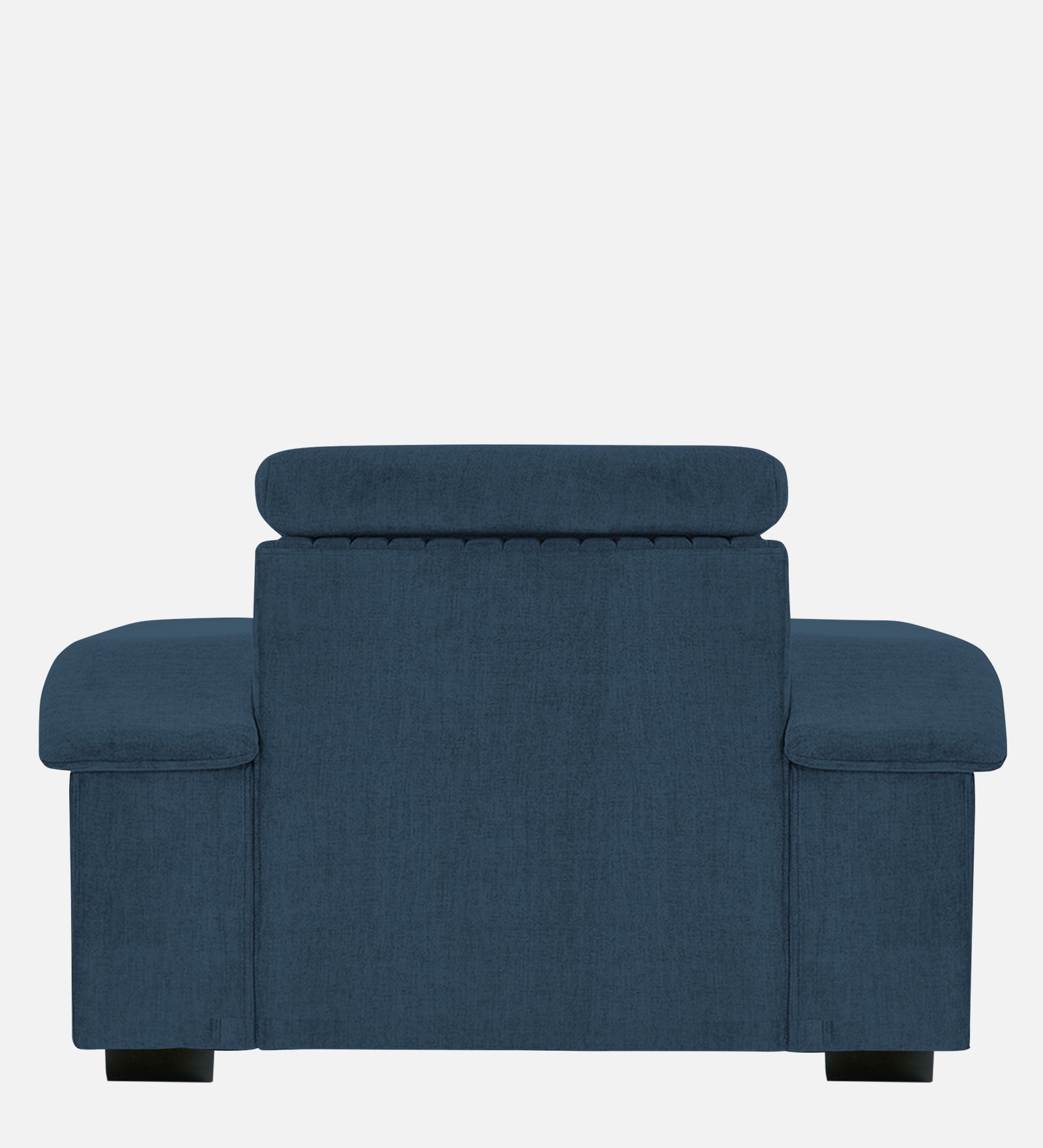 Draco Fabric 1 Seater Sofa In  Light Blue Colour - Febonic Living