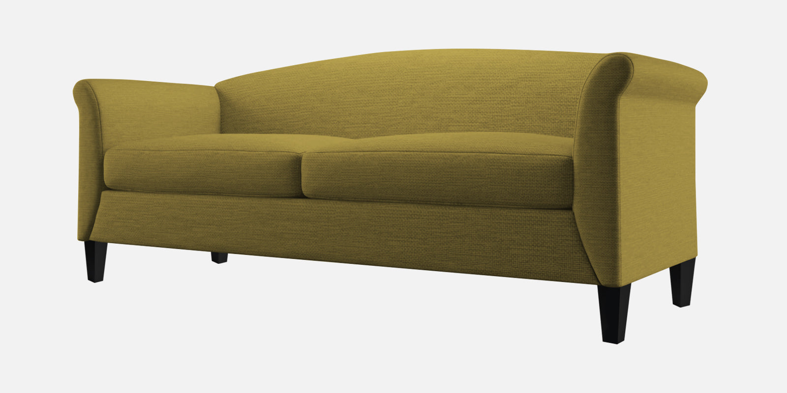 Kimber Fabric 3 Seater Sofa in Parrot Green Colour