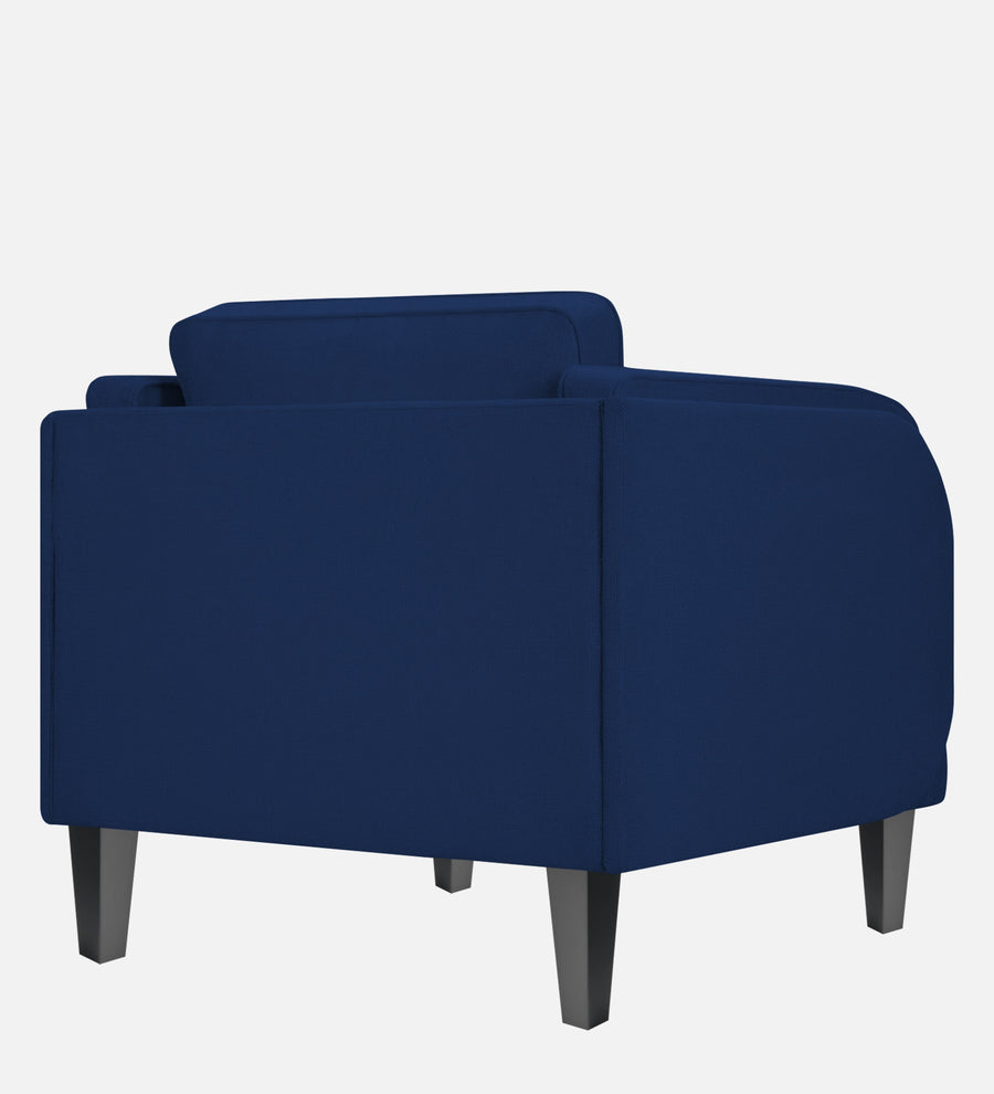 Siddy Fabric 1 Seater Sofa In Royal Blue Colour - Febonic Living