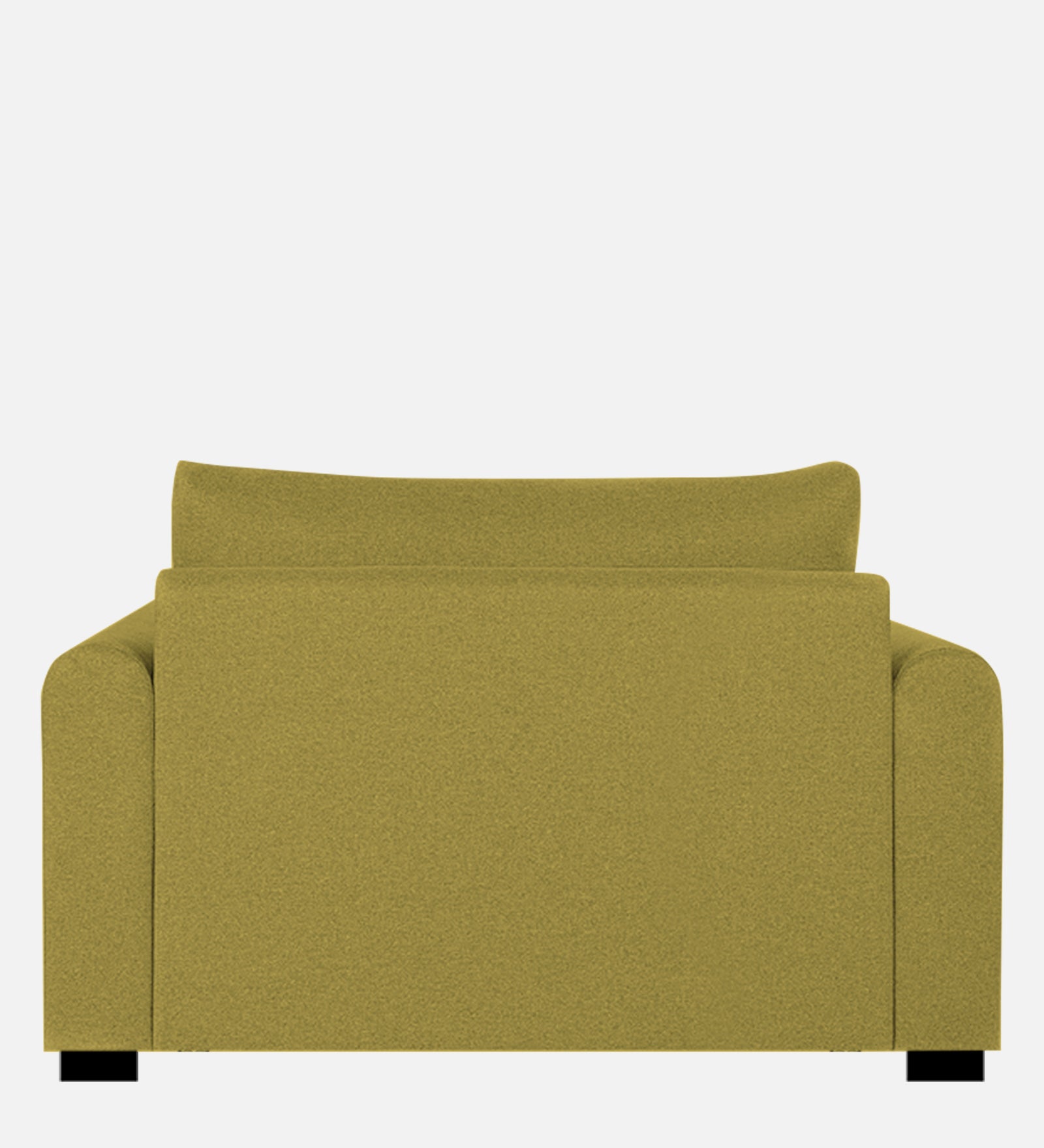 Sigma Fabric 1 Seater Sofa in Parrot Green Colour