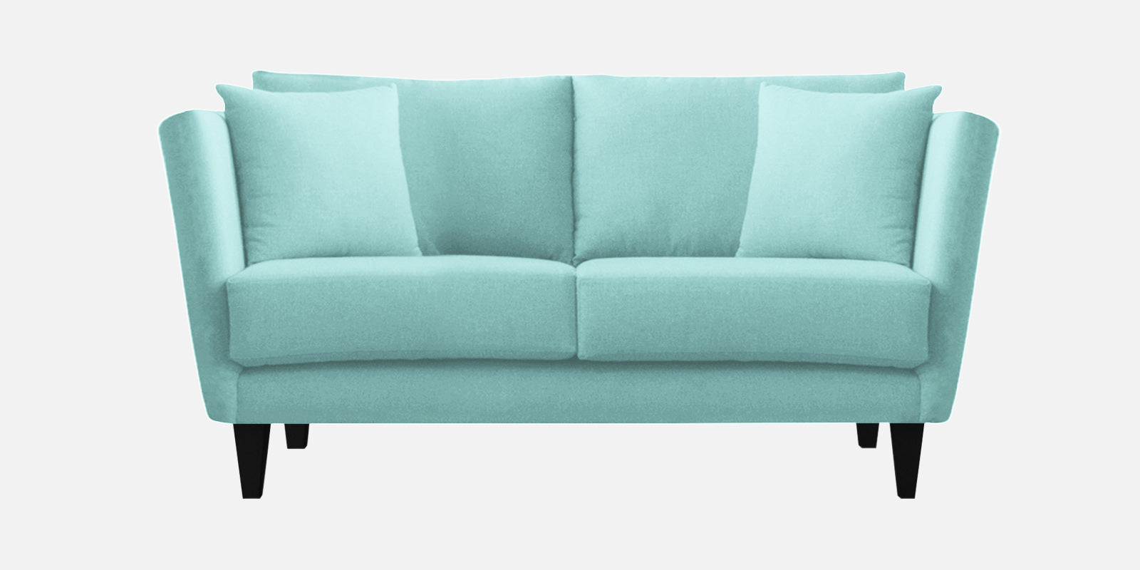 Norway Velvet 2 Seater Sofa In Barmunda Aqua Colour