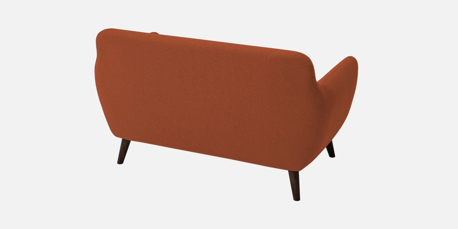 Goofy Fabric 2 Seater Sofa in Royal Orange Colour