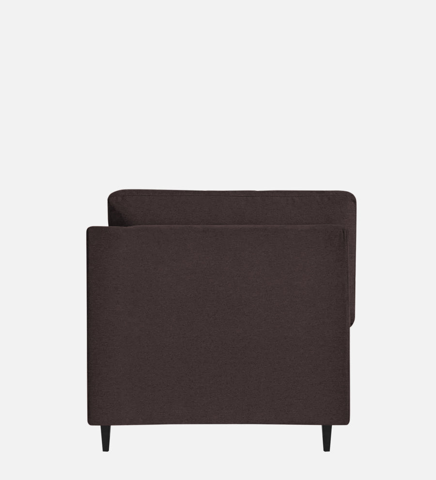 Jonze Velvet Lhs Chaise Lounger In Mocha Brown Colour - Febonic Living
