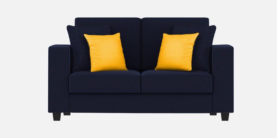 Nabi Fabric 2 Seater Sofa In Royal Blue Colour - Febonic Living