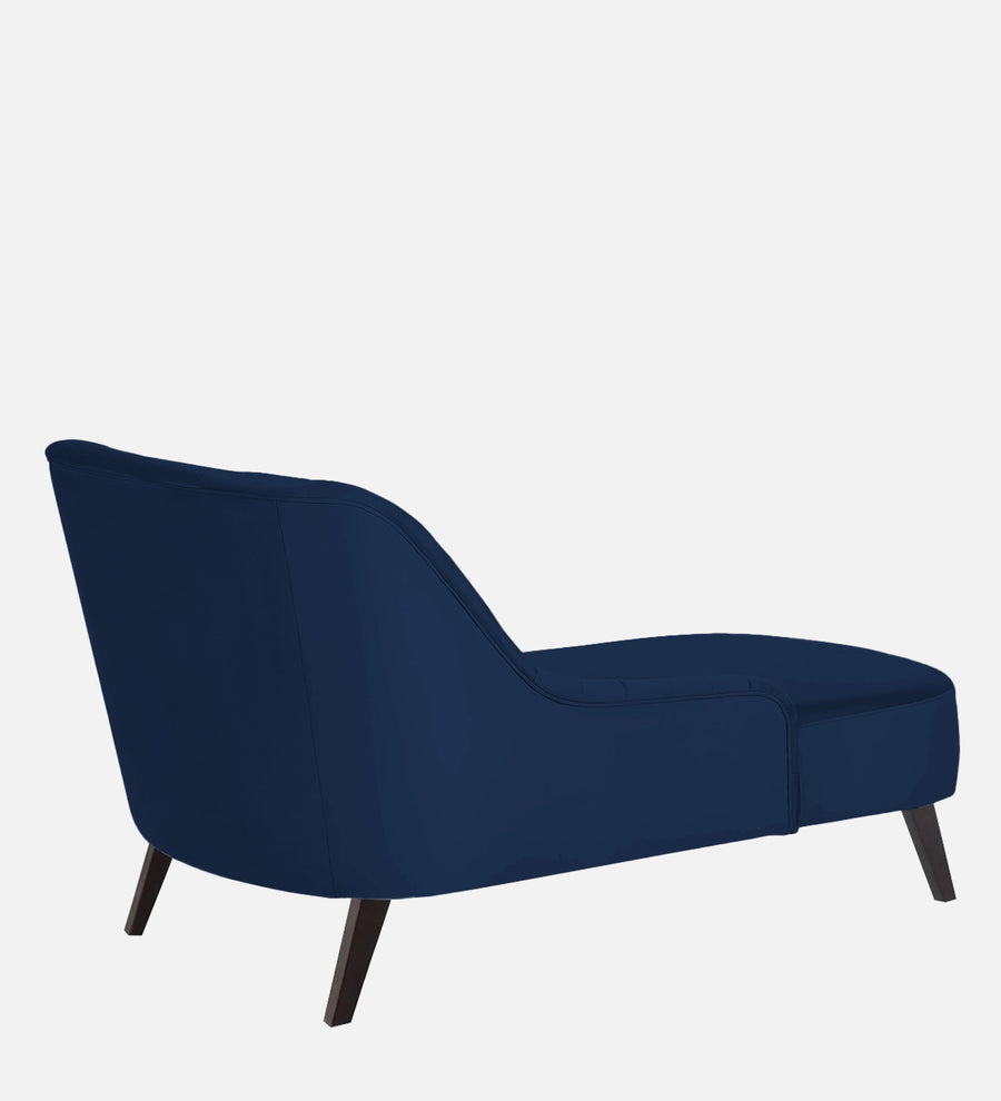 Flora Velvet Rhs Chaise Lounger In Imperial Blue Colour - Febonic Living