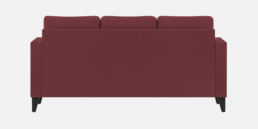 Nori Fabric 3 Seater Sofa In Blaze Red Colour - Febonic Living