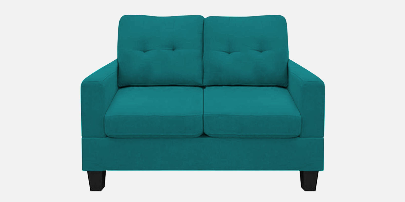 Thomas Fabric 2 Seater Sofa in Sea Green Colour