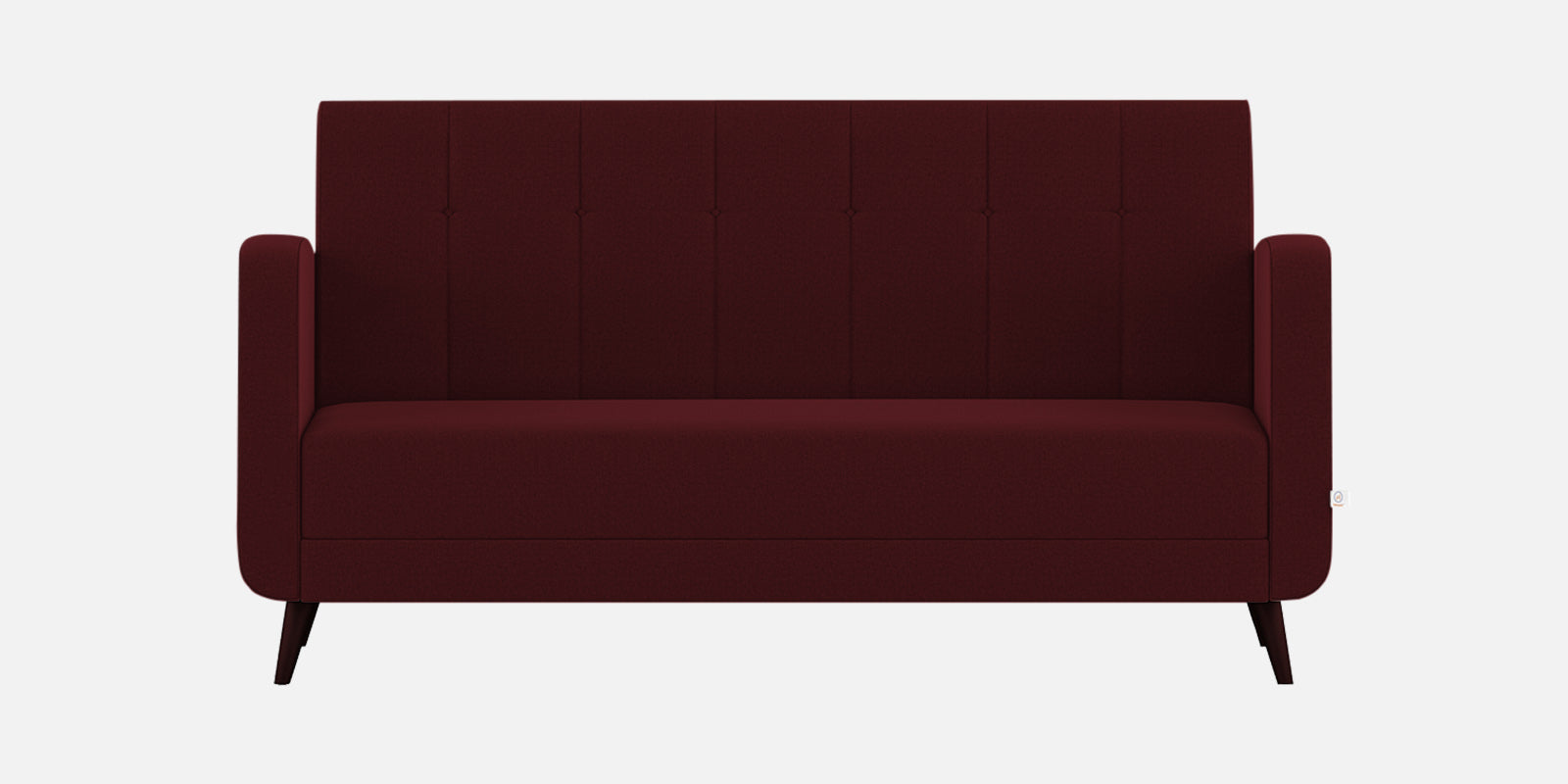 Wiki Velvet 3 Seater Sofa in Blood Maroon Colour