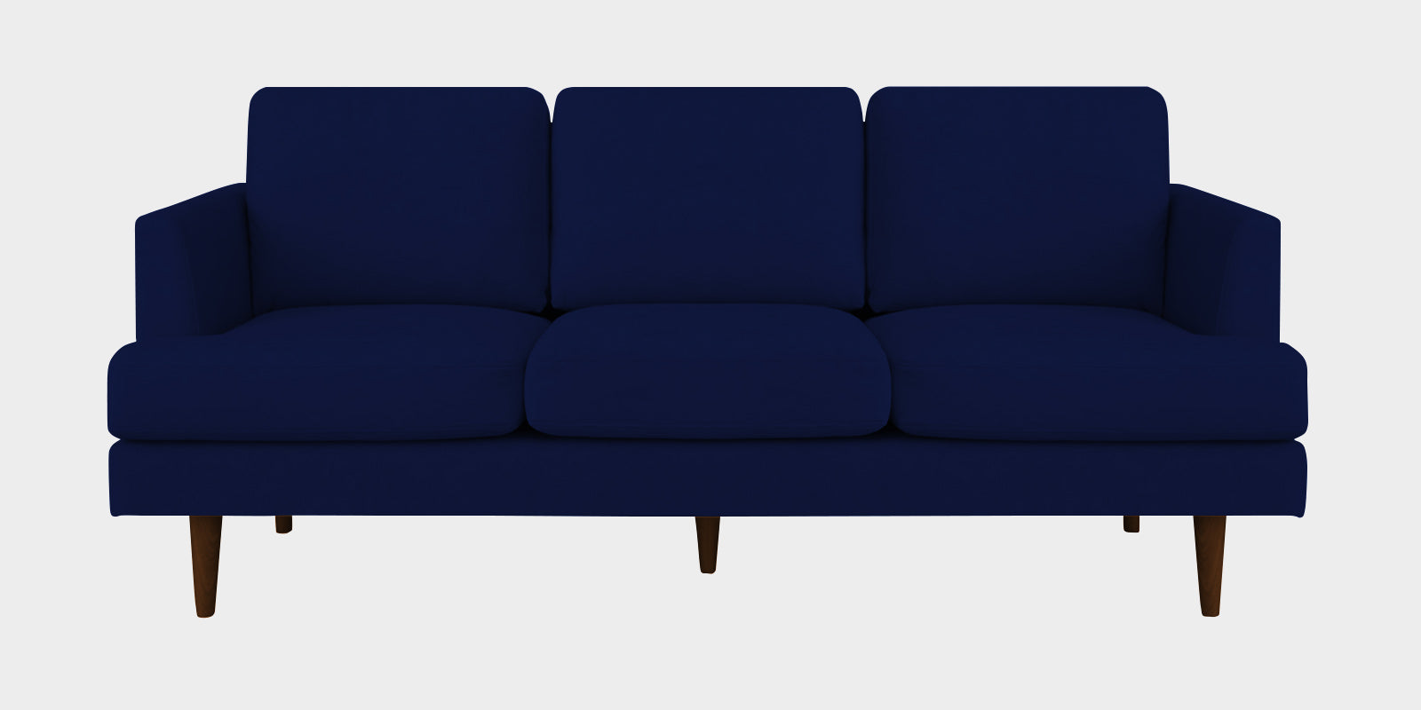 Motra Velvet 3 Seater Sofa in indigo blue Colour