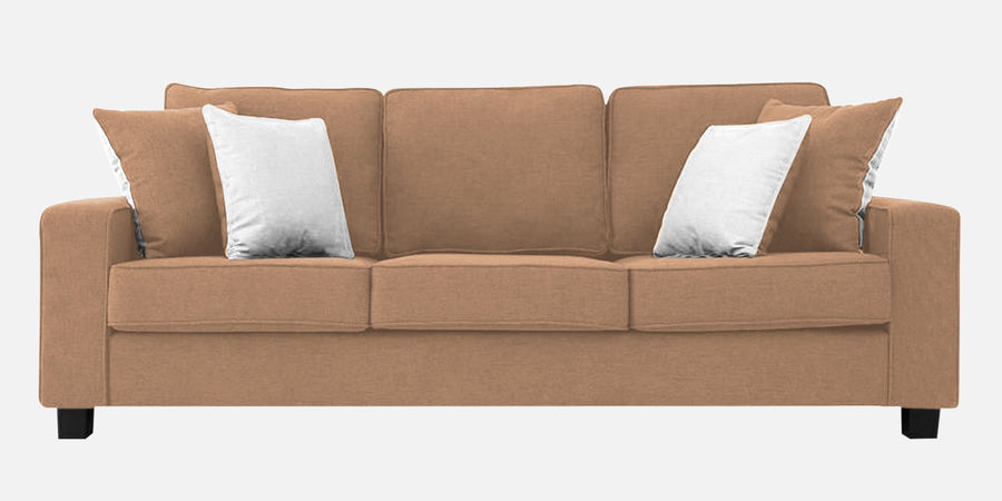 Ladybug Fabric 3 Seater Sofa In Cosmic Beige Colour - Febonic Living