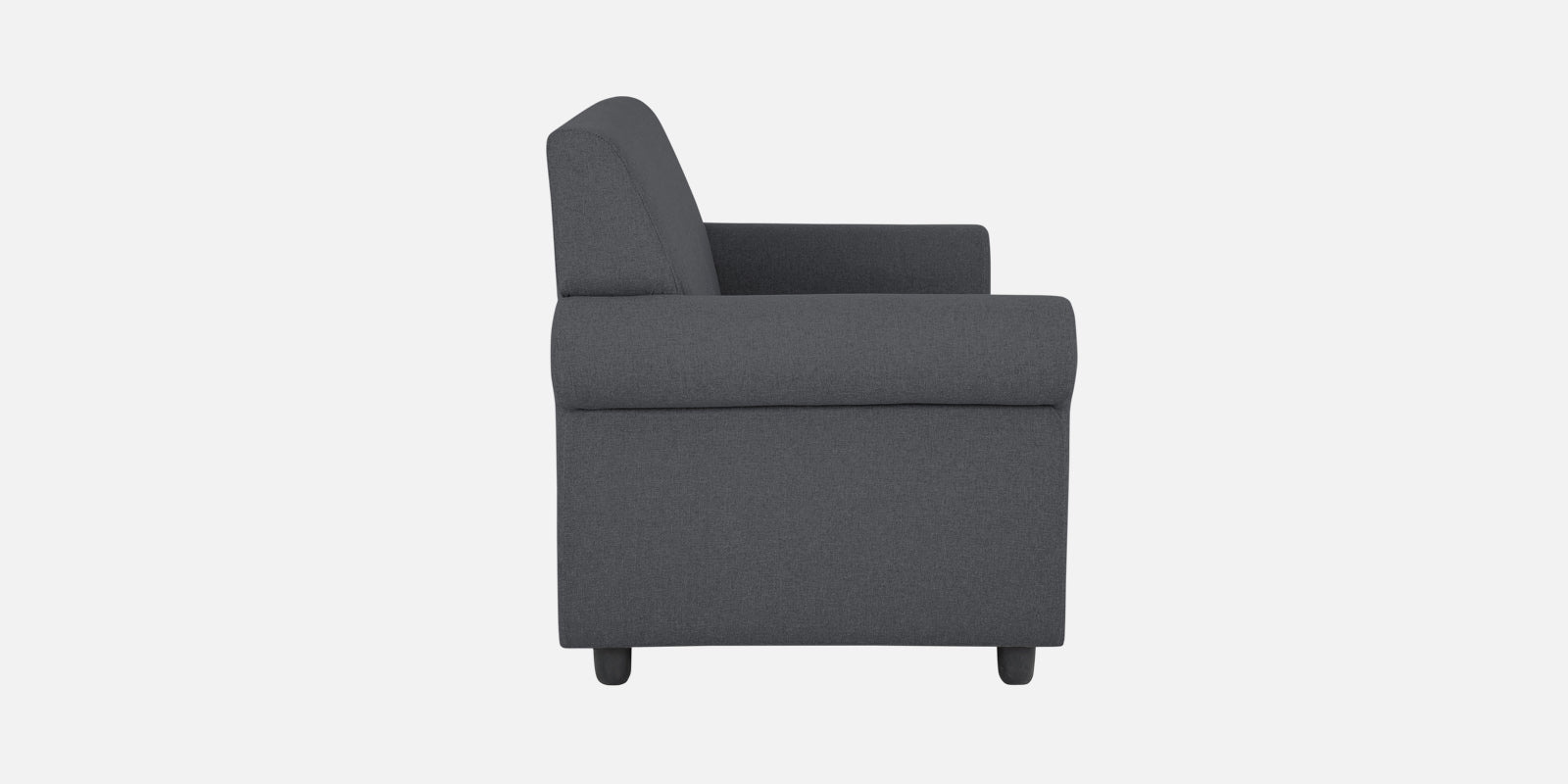 Ribby Fabric 2 Seater Sofa in Maba Grey Colour