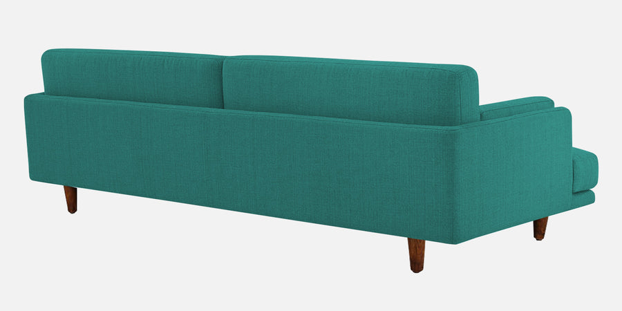 Ricky Fabric 3 Seater Sofa In Sea Green Colour - Febonic Living