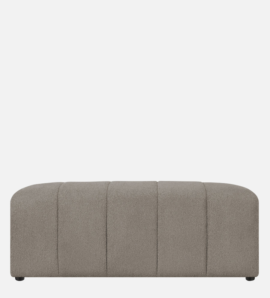 Rexi Boucle Fabric Bench In Cement Beige Colour - Febonic Living