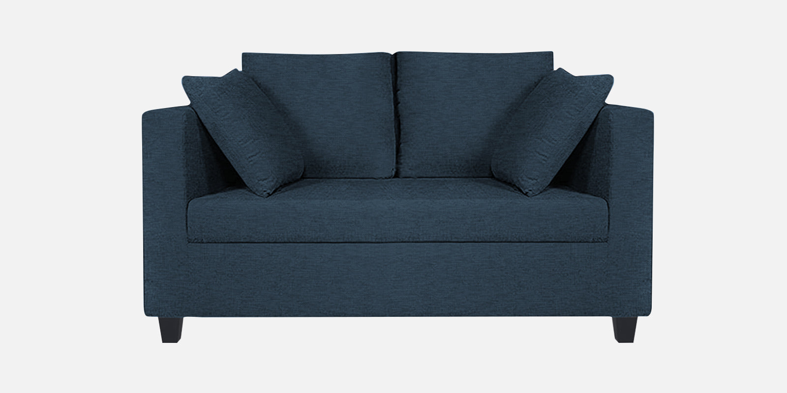 Nuska Fabric 2 Seater Sofa In Light Blue Colour - Febonic Living
