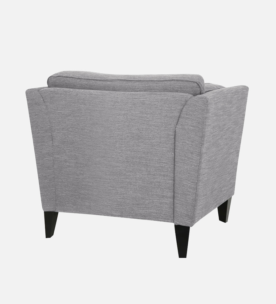 Nigar Fabric 1 Seater Sofa In Lit Grey Colour - Febonic Living