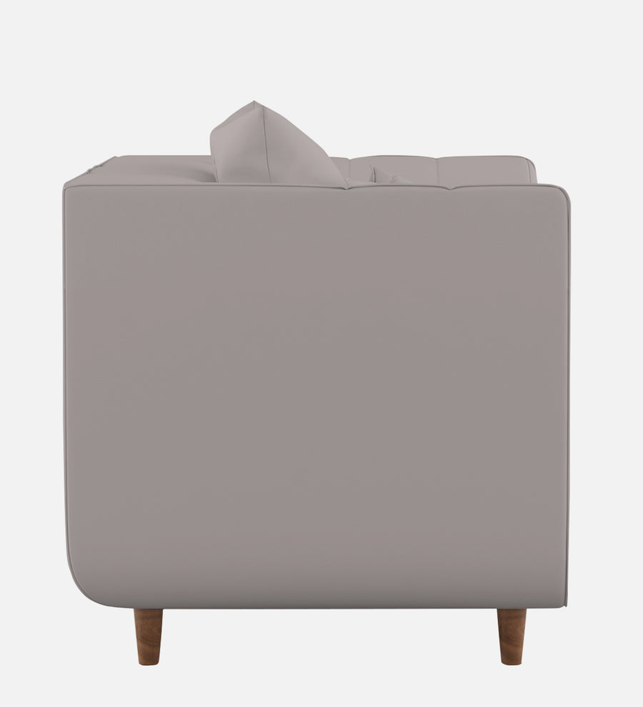 Sumo Velvet 1 Seater Sofa In Pearl Grey Colour - Febonic Living