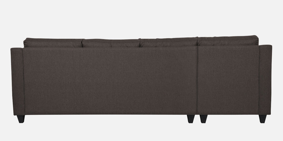 Welly Fabric Rhs Sectional Sofa 3 Lounger In Caspa Brown Colour - Febonic Living