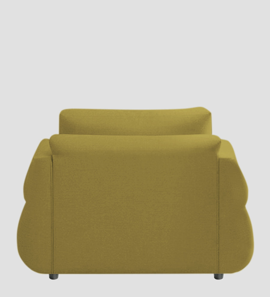 Jack Fabric 1 Seater Sofa In Parrot Green Colour - Febonic Living