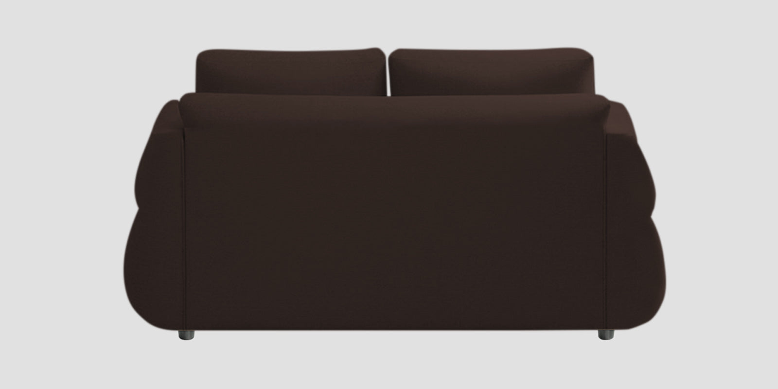 Jack Fabric 2 Seater Sofa In Coffee Brown Colour