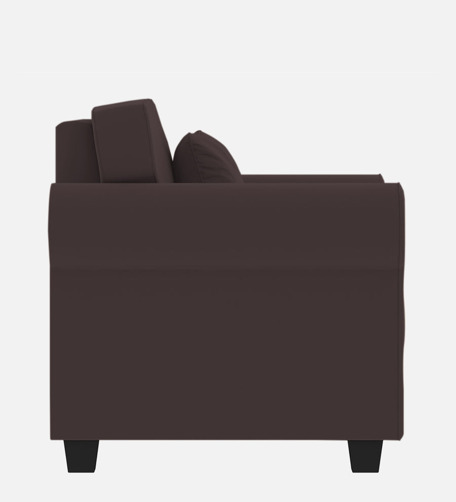 Numonk Velvet 1 Seater Sofa In Mocha Brown Colour - Febonic Living