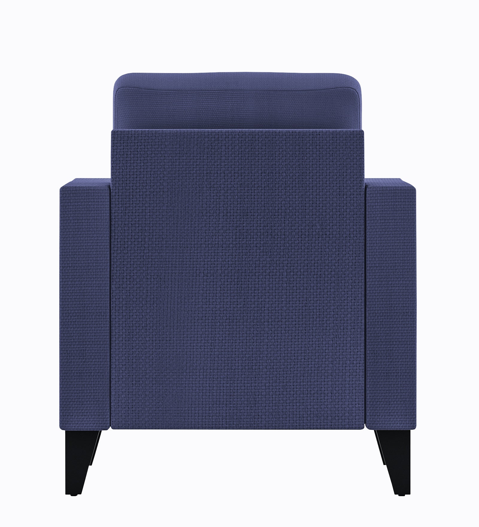 Nori Fabric 1 Seater Sofa In Denim Blue Colour