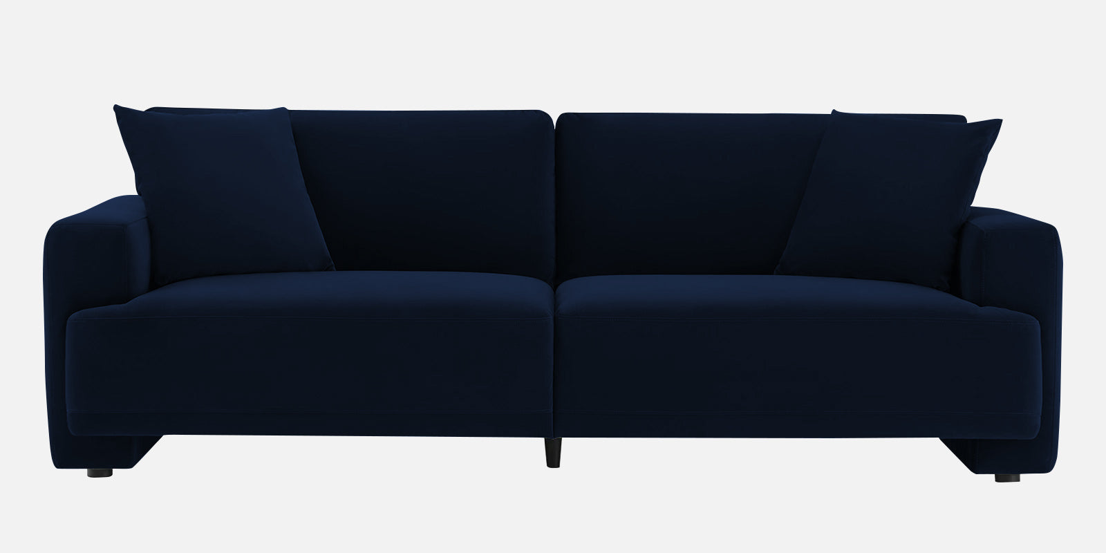 Kosta Velvet 3 Seater Sofa in Dark Blue Colour