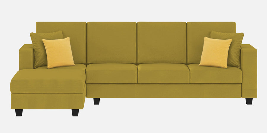 Nabi Fabric Rhs Sectional Sofa 3 Lounger In Parrot Green Colour - Febonic Living