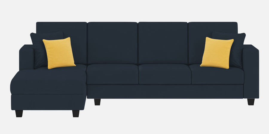 Nabi Fabric Rhs Sectional Sofa 3 Lounger In Denim Blue Colour - Febonic Living