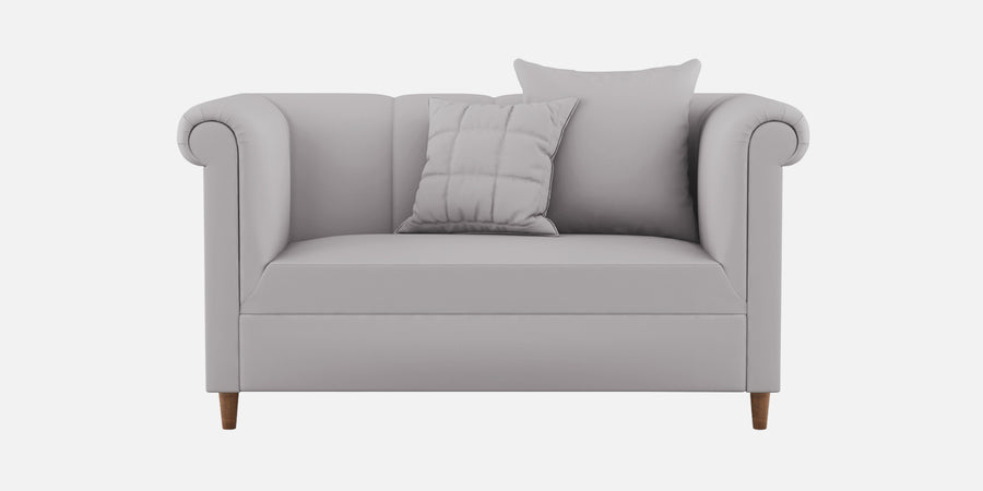 Rubi Velvet 2 Seater Sofa In Concrete Grey Colour - Febonic Living